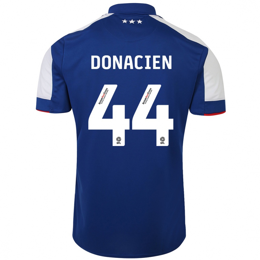 キッズフットボールジャノイ・ドナシアン#44青ホームシャツ2023/24ジャージーユニフォーム