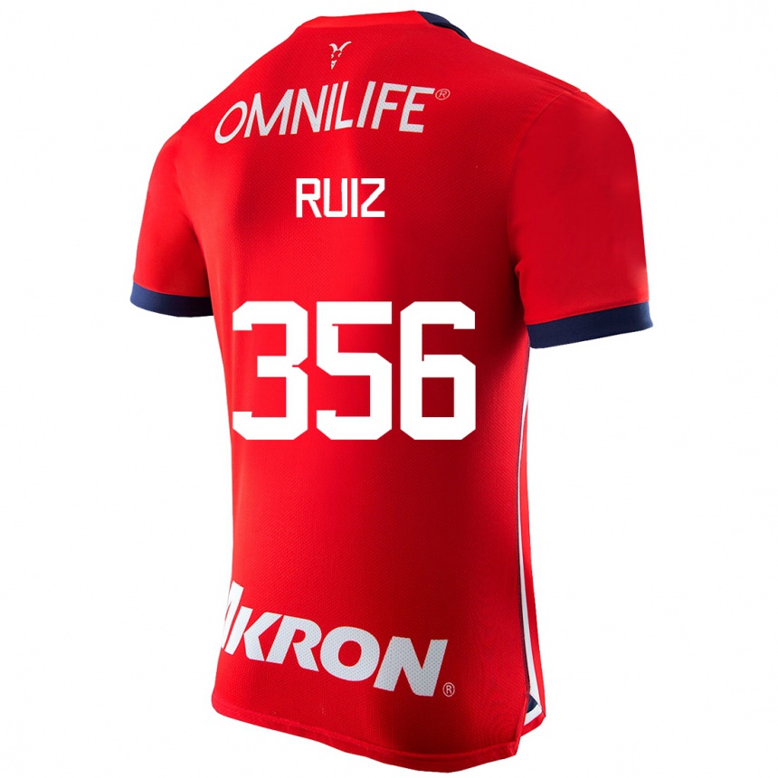 キッズフットボールディラン・ルイス#356赤ホームシャツ2023/24ジャージーユニフォーム