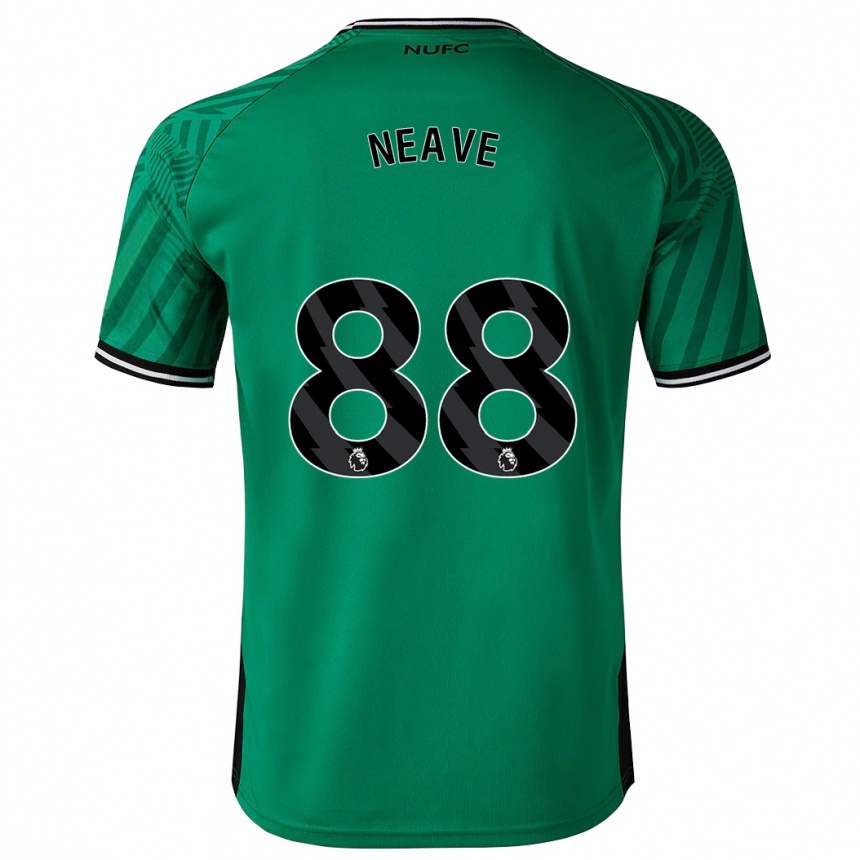 キッズフットボールシーン・トムズ・ニーブ#88緑アウェイシャツ2023/24ジャージーユニフォーム
