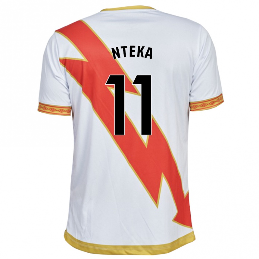 メンズフットボールランディ・エンテカ#11白ホームシャツ2023/24ジャージーユニフォーム