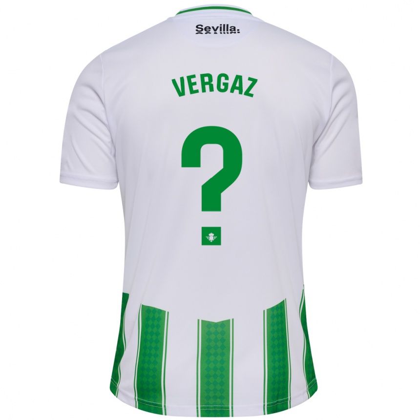 メンズフットボールアレハンドロ・ベルガス#0白ホームシャツ2023/24ジャージーユニフォーム