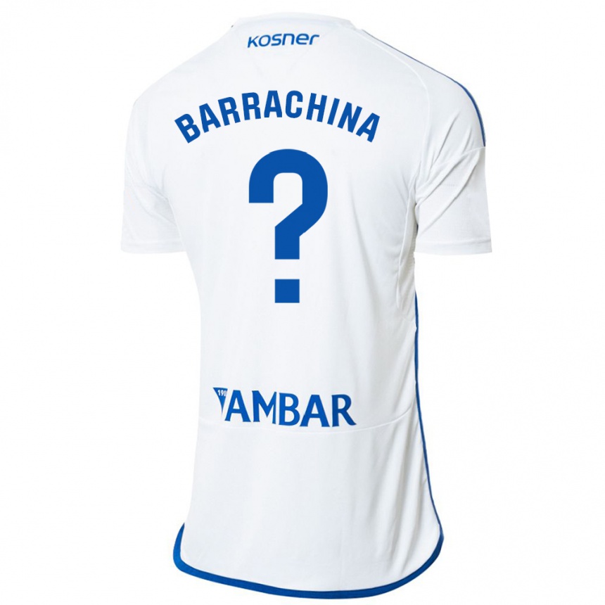 メンズフットボールウーゴ・バラチーナ#0白ホームシャツ2023/24ジャージーユニフォーム