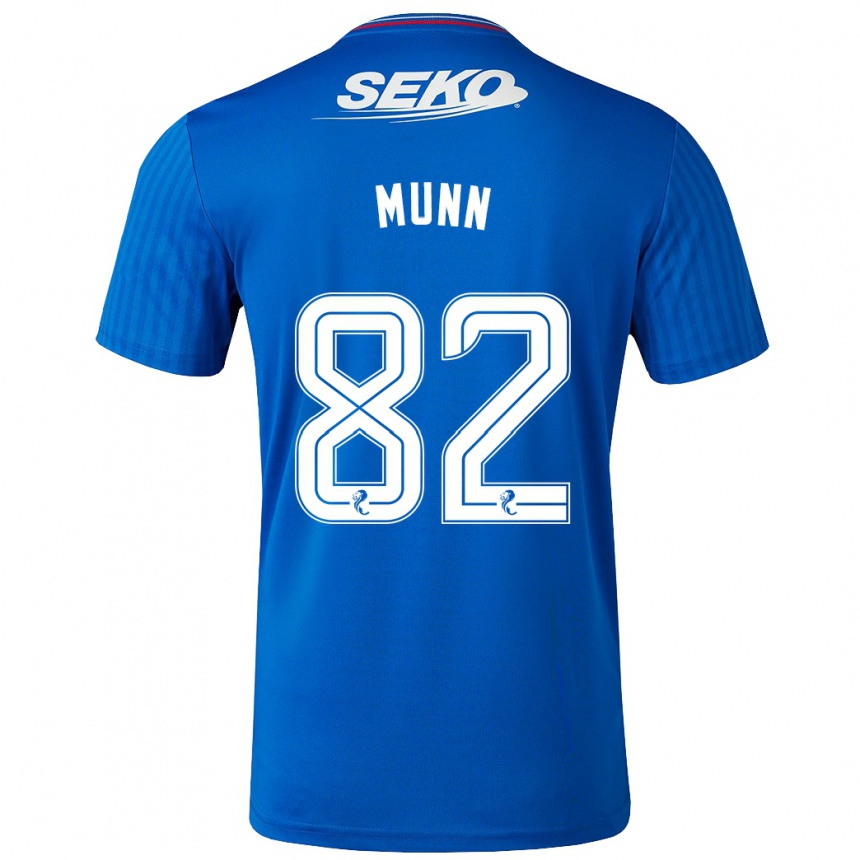 メンズフットボールメイソン・マン#82青ホームシャツ2023/24ジャージーユニフォーム
