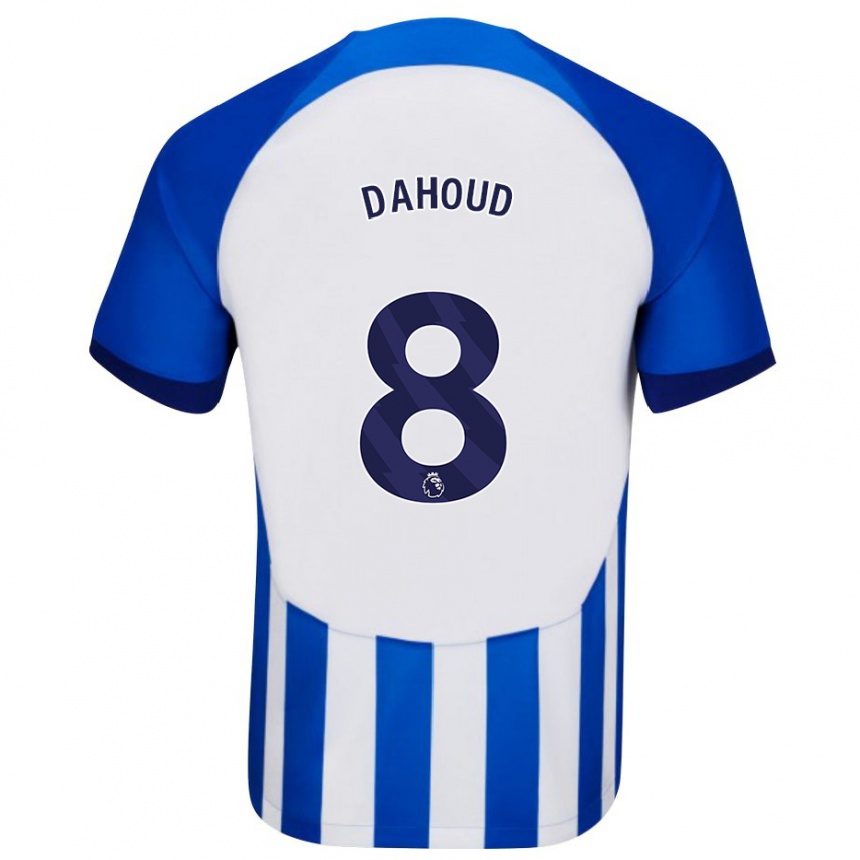 メンズフットボールマフムド・ダフード#8青ホームシャツ2023/24ジャージーユニフォーム