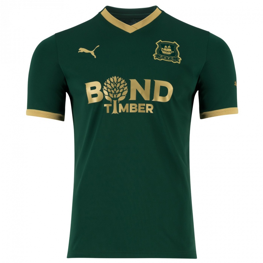 メンズフットボールルーク・カンドル#28緑ホームシャツ2023/24ジャージーユニフォーム