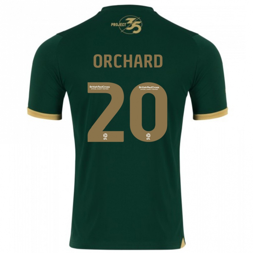 メンズフットボールファーン・オーチャード #20緑ホームシャツ2023/24ジャージーユニフォーム