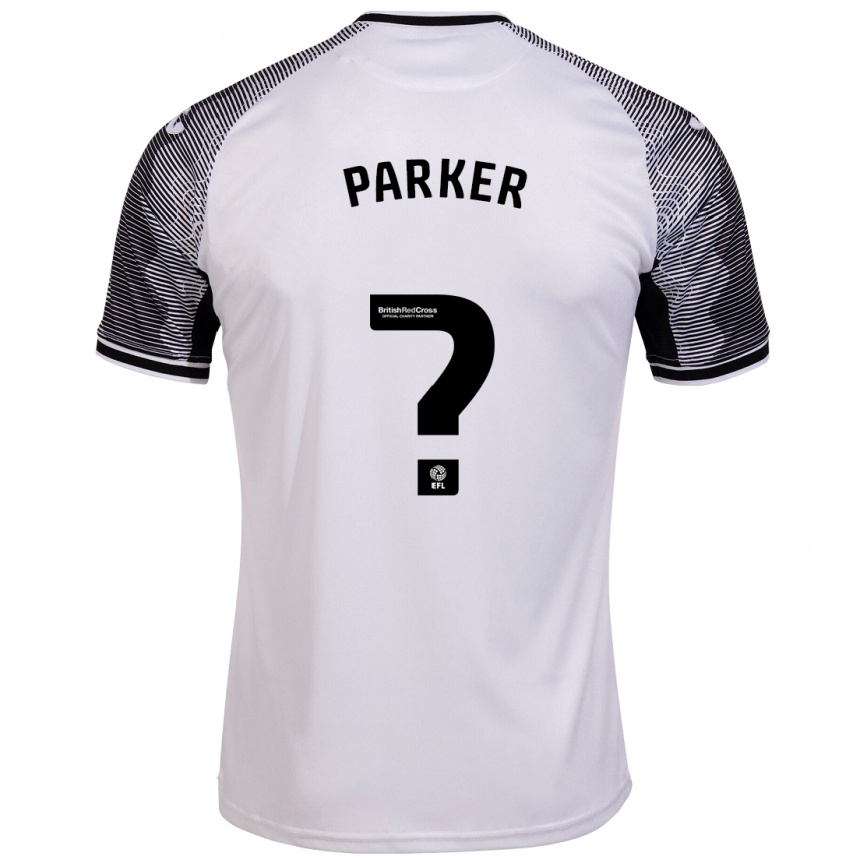 メンズフットボールアーサー・パーカー#0白ホームシャツ2023/24ジャージーユニフォーム