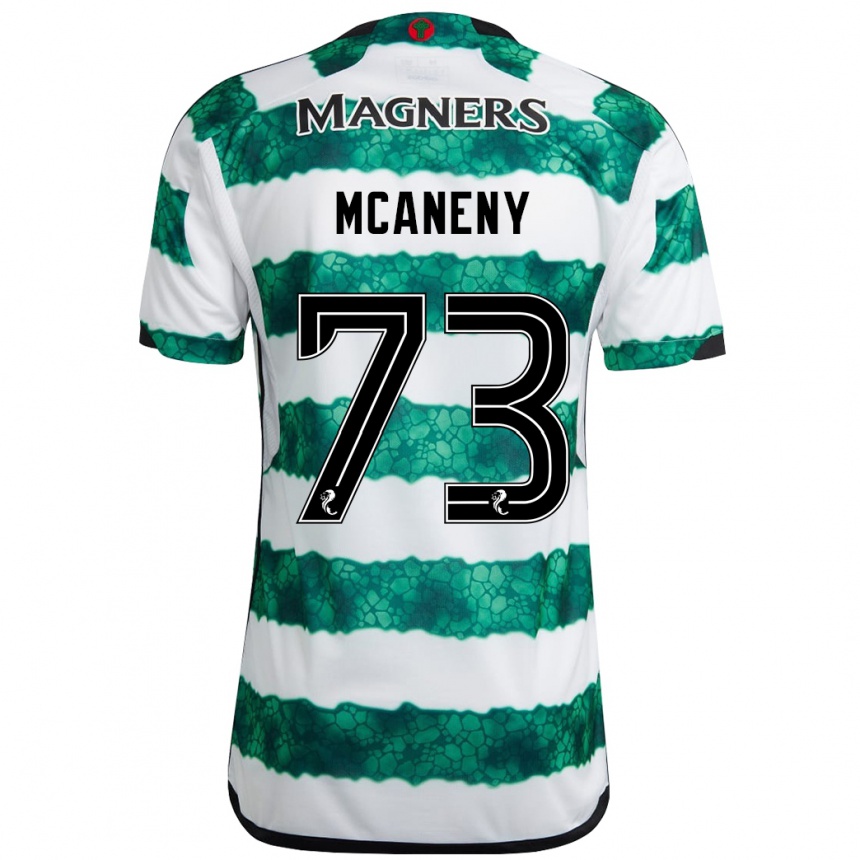 メンズフットボールマリア・マケニー#73緑ホームシャツ2023/24ジャージーユニフォーム