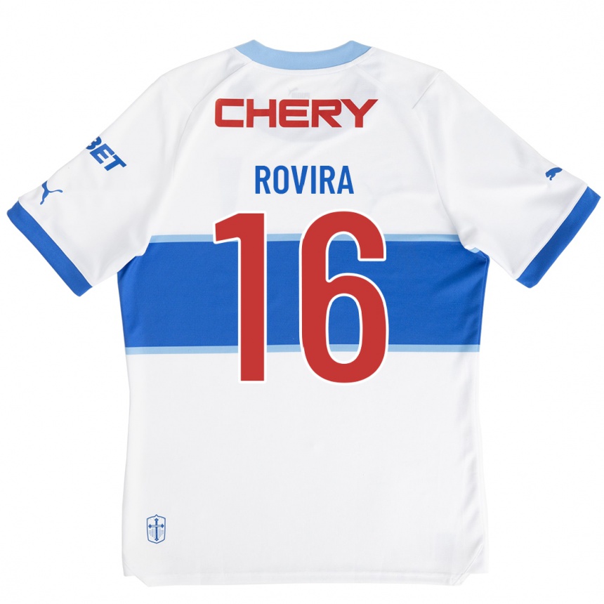 メンズフットボールブライアン・ロビラ#16白ホームシャツ2023/24ジャージーユニフォーム