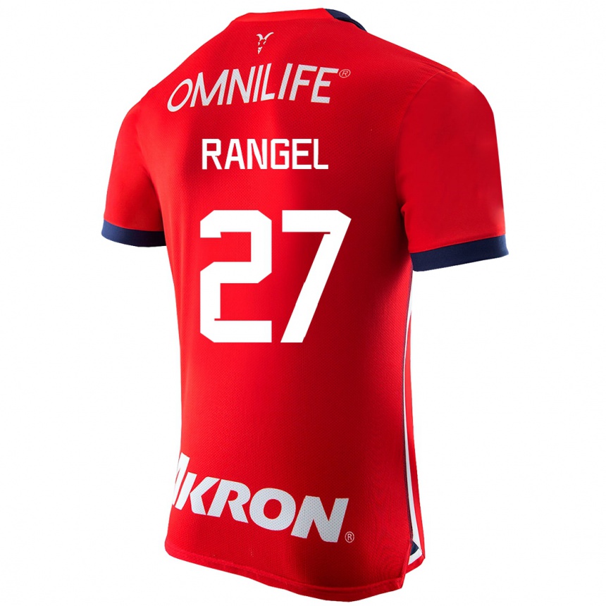 メンズフットボールラウル・ランヘル#27赤ホームシャツ2023/24ジャージーユニフォーム