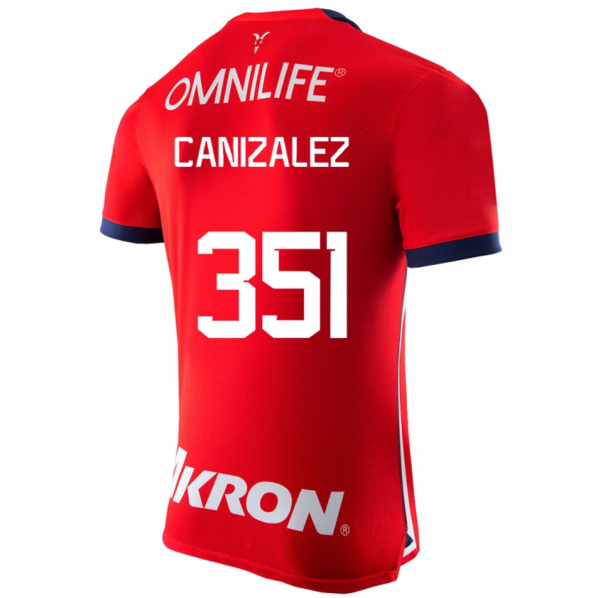 メンズフットボールジョルカエフ・カニサレス#351赤ホームシャツ2023/24ジャージーユニフォーム