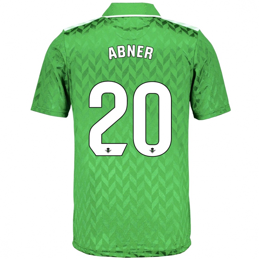 メンズフットボールアブナー#20緑アウェイシャツ2023/24ジャージーユニフォーム