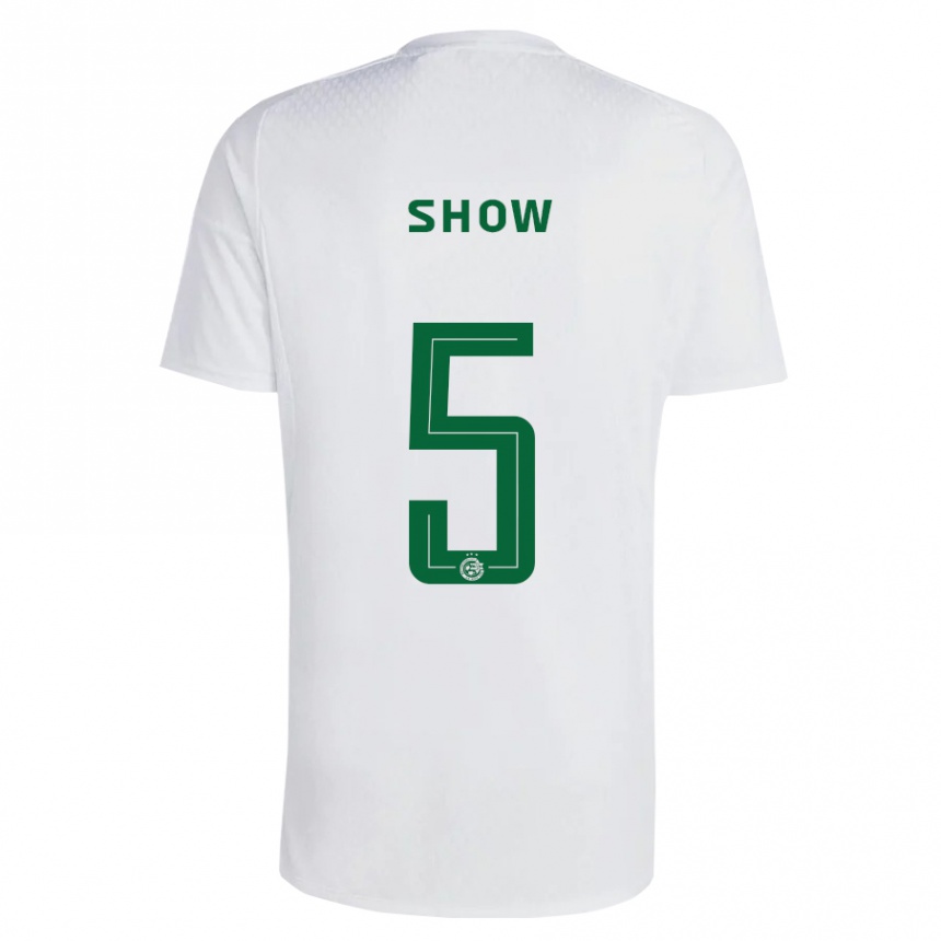メンズフットボール見せる#5緑青アウェイシャツ2023/24ジャージーユニフォーム
