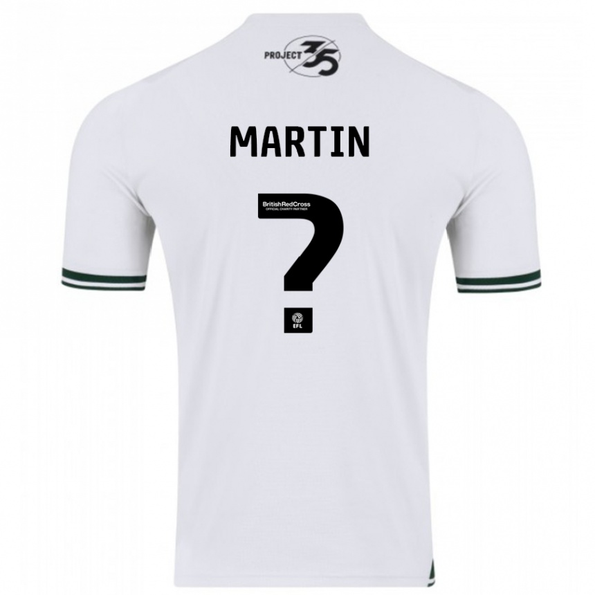 メンズフットボールマシュー・マーティン#0白アウェイシャツ2023/24ジャージーユニフォーム