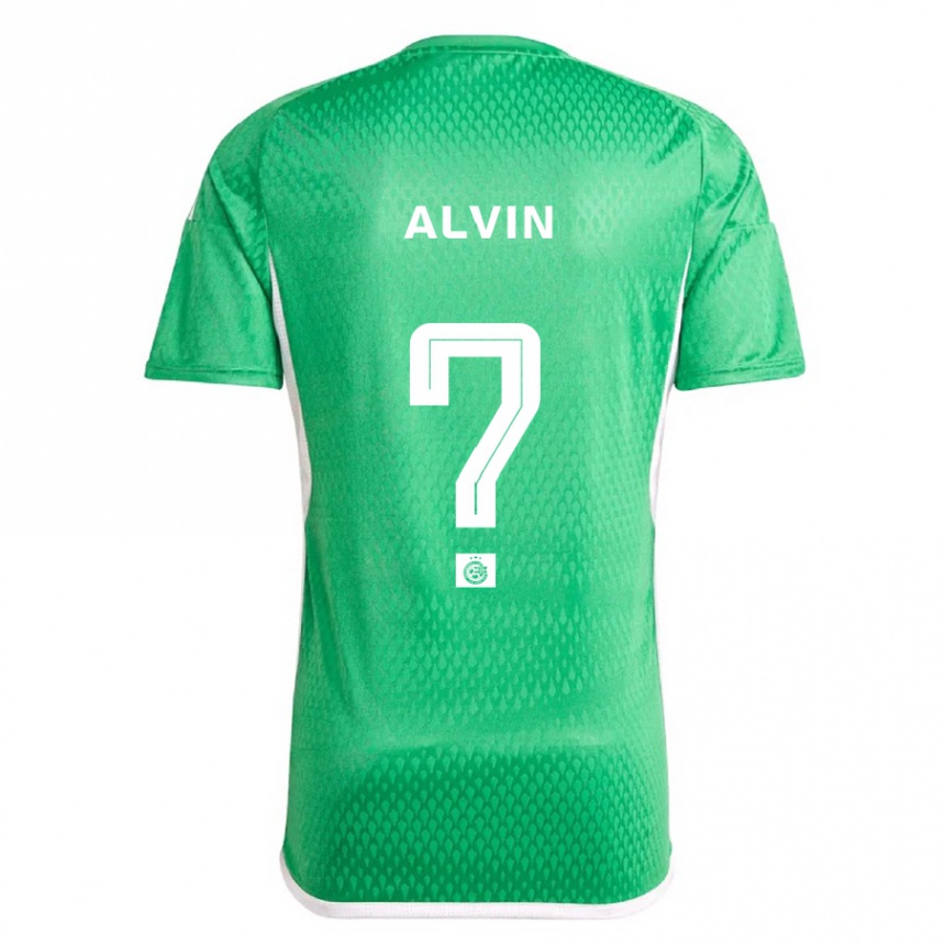 レディースフットボールグレン・アルビン#0白青ホームシャツ2023/24ジャージーユニフォーム