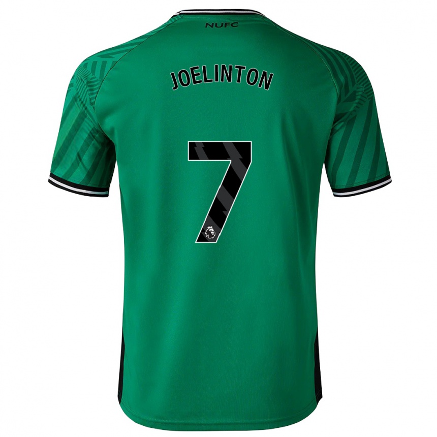 レディースフットボールジョエリントン#7緑アウェイシャツ2023/24ジャージーユニフォーム