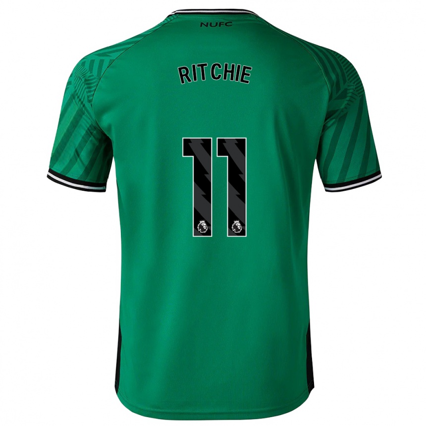 レディースフットボールマット・リッチー#11緑アウェイシャツ2023/24ジャージーユニフォーム