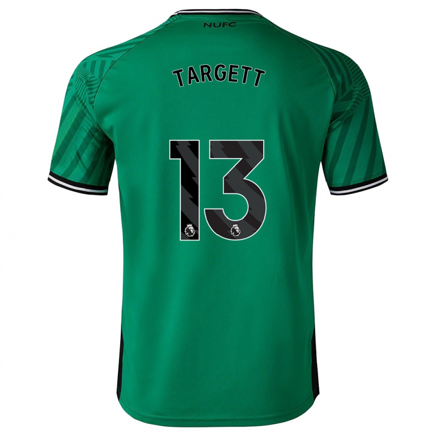 レディースフットボールマット・ターゲット#13緑アウェイシャツ2023/24ジャージーユニフォーム