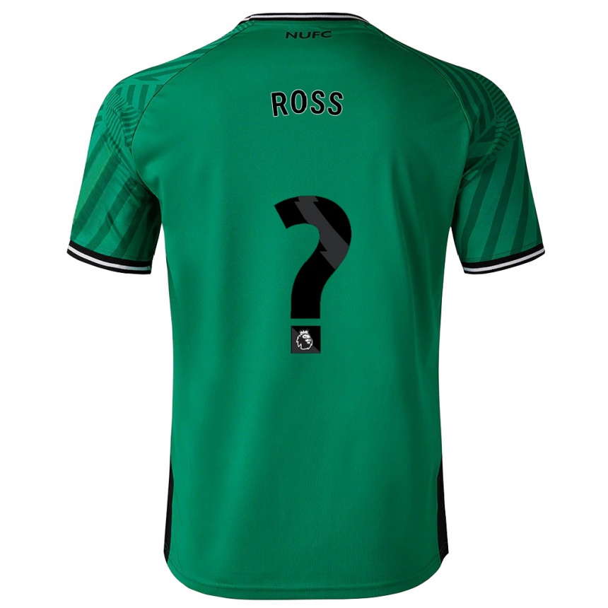 レディースフットボールテイラー・ロス#0緑アウェイシャツ2023/24ジャージーユニフォーム