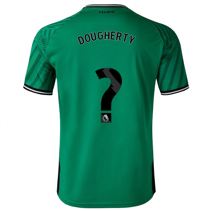 レディースフットボールライアン・ドハティ#0緑アウェイシャツ2023/24ジャージーユニフォーム