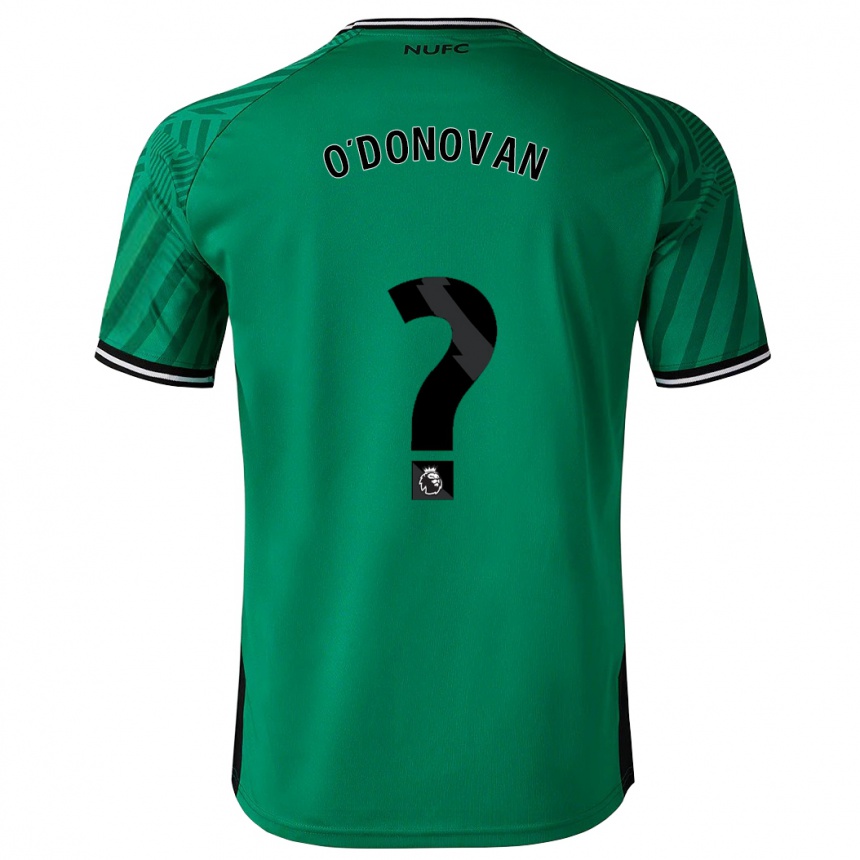 レディースフットボールアレックス・オドノバン#0緑アウェイシャツ2023/24ジャージーユニフォーム