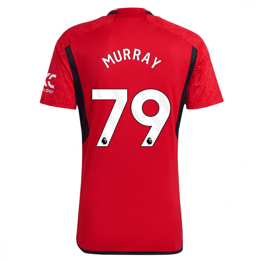 キッズフットボールサム・マレー#79赤ホームシャツ2023/24ジャージーユニフォーム
