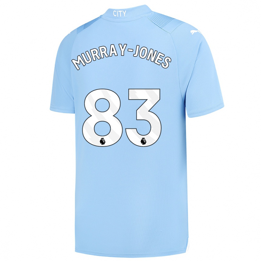 キッズフットボールジョージ・マレー・ジョーンズ#83ライトブルーホームシャツ2023/24ジャージーユニフォーム