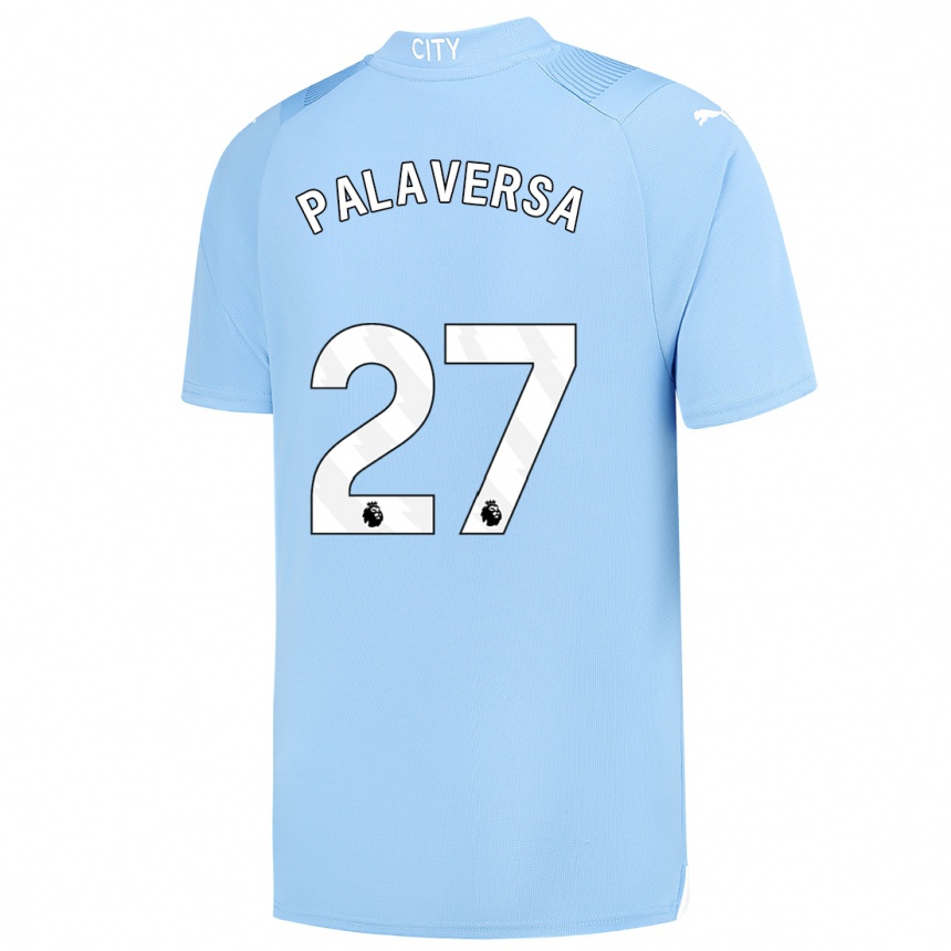 キッズフットボールアンテ・パラヴェルサ#27ライトブルーホームシャツ2023/24ジャージーユニフォーム