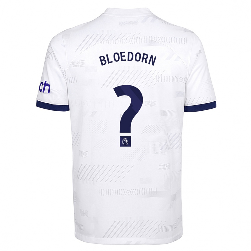 キッズフットボールキャリー・ブラッドーン#0白ホームシャツ2023/24ジャージーユニフォーム