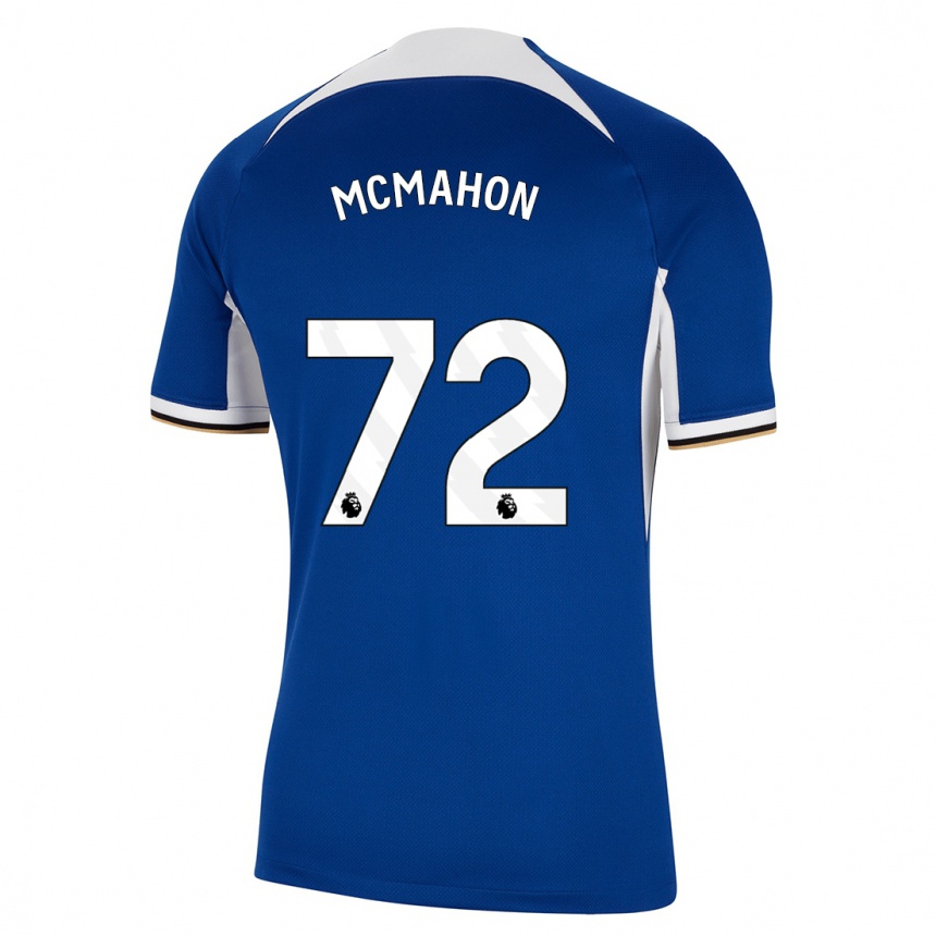 キッズフットボールハリソン・マクマホン#72青ホームシャツ2023/24ジャージーユニフォーム