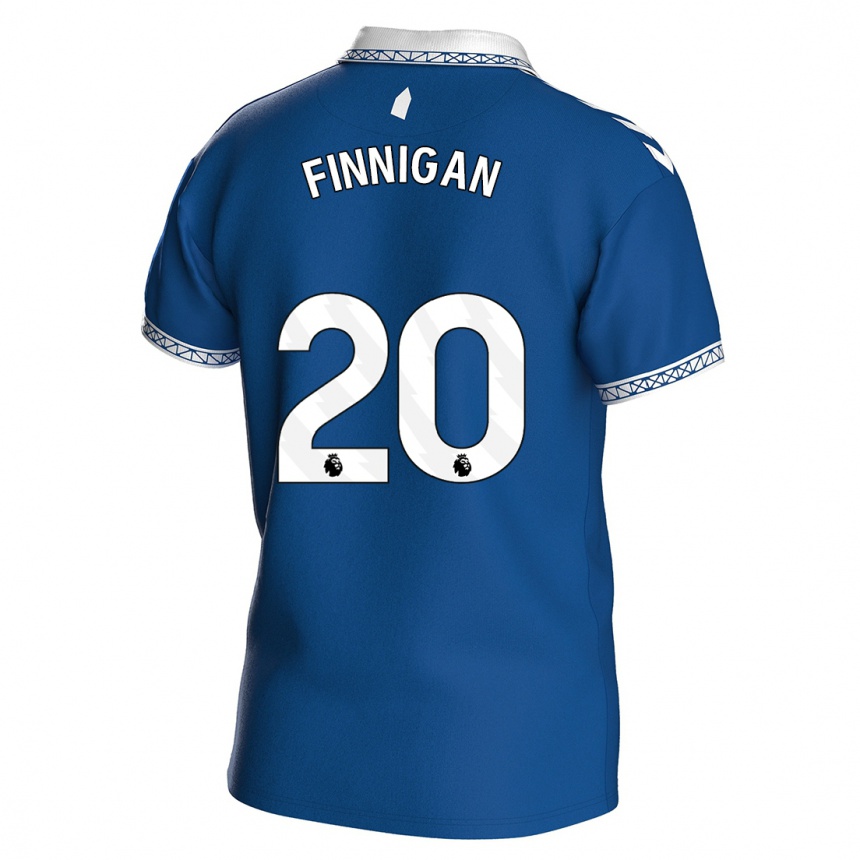キッズフットボールミーガン・フィニガン#20ロイヤルブルーホームシャツ2023/24ジャージーユニフォーム