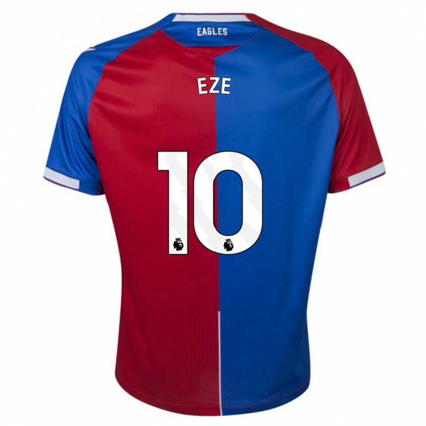 キッズフットボールエベレチ・エゼ#10赤青ホームシャツ2023/24ジャージーユニフォーム
