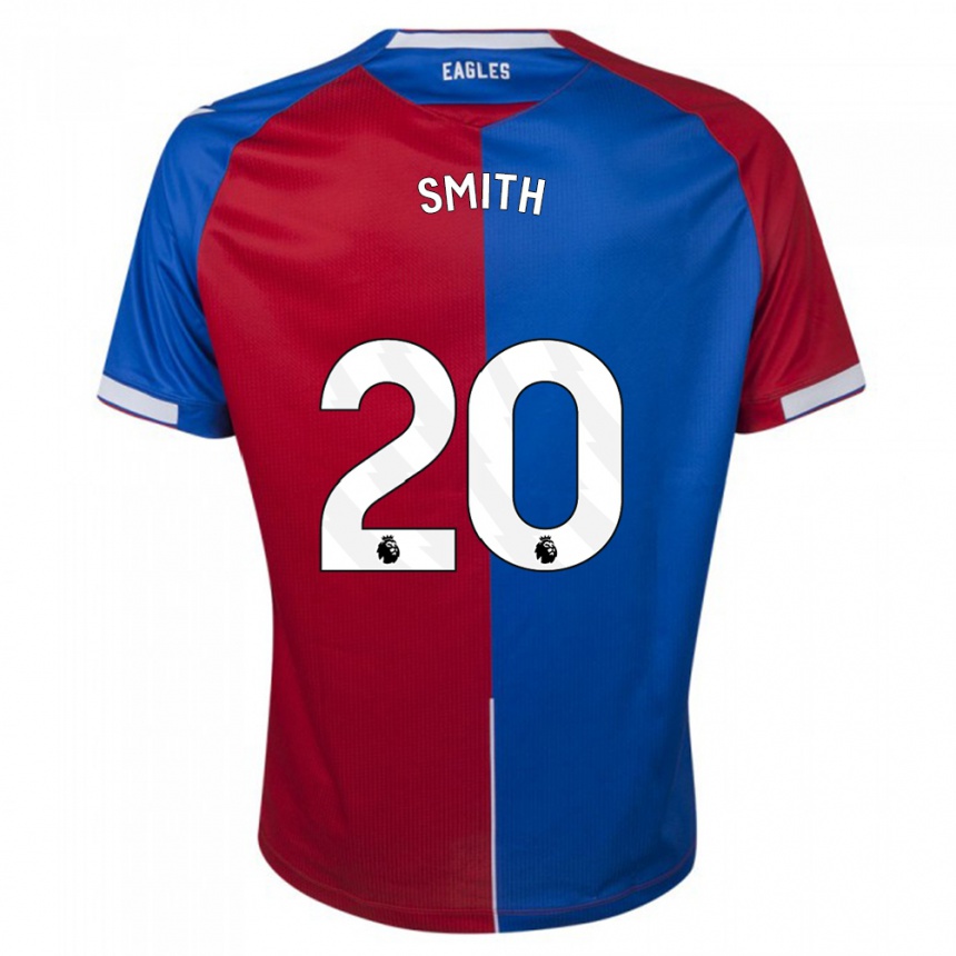 キッズフットボールホープ・スミス#20赤青ホームシャツ2023/24ジャージーユニフォーム