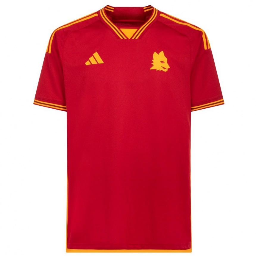 キッズフットボールロメル・ルカク#90赤ホームシャツ2023/24ジャージーユニフォーム