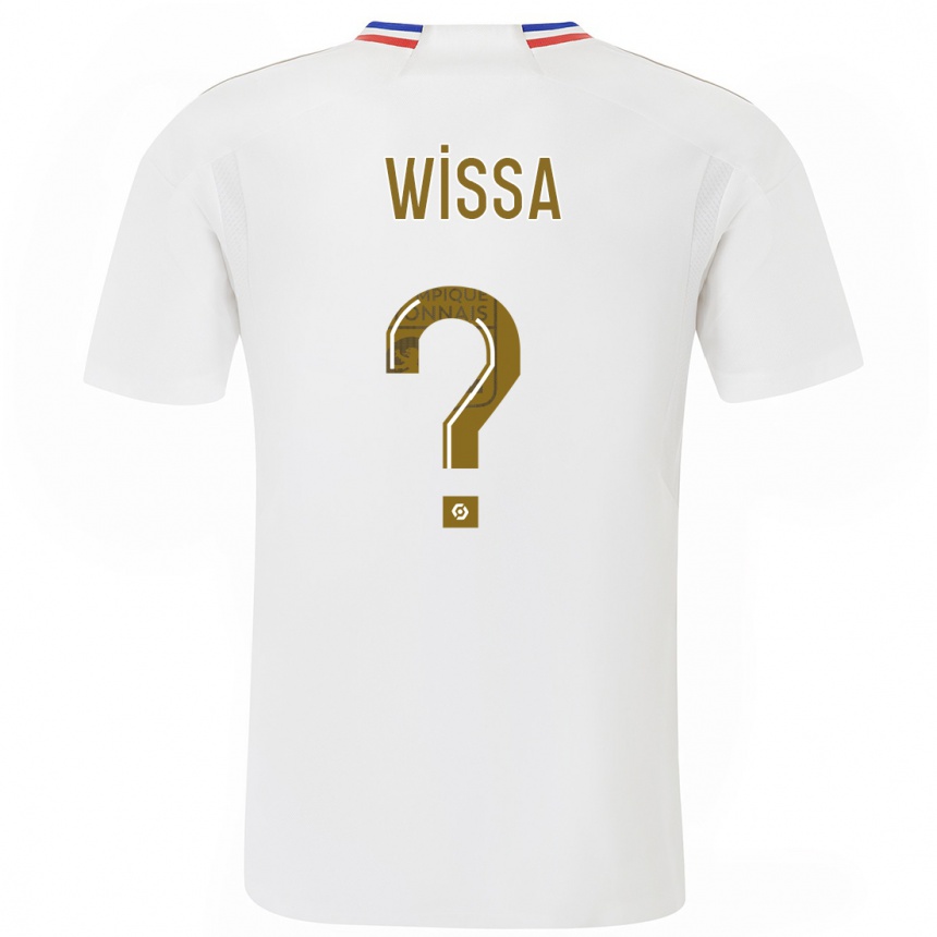 キッズフットボールエリ・ウィッサ#0白ホームシャツ2023/24ジャージーユニフォーム