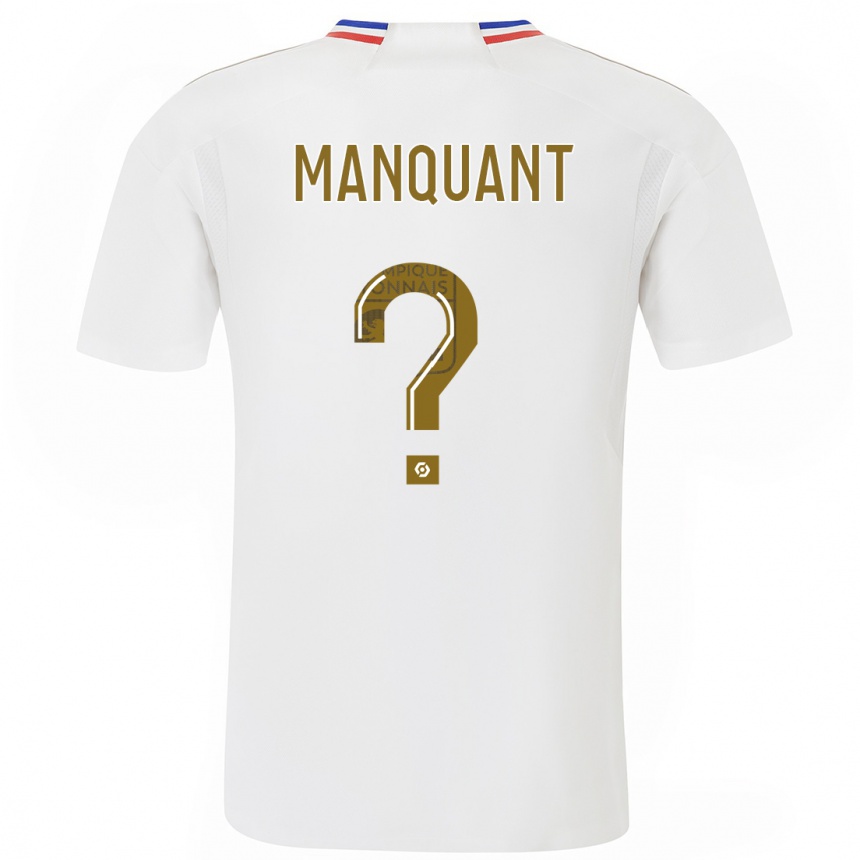 キッズフットボールジョリス・マンカント#0白ホームシャツ2023/24ジャージーユニフォーム