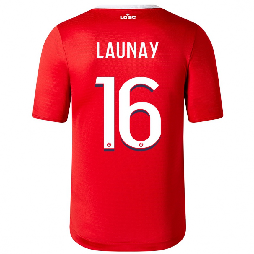 キッズフットボールエリサ・ローネー#16赤ホームシャツ2023/24ジャージーユニフォーム