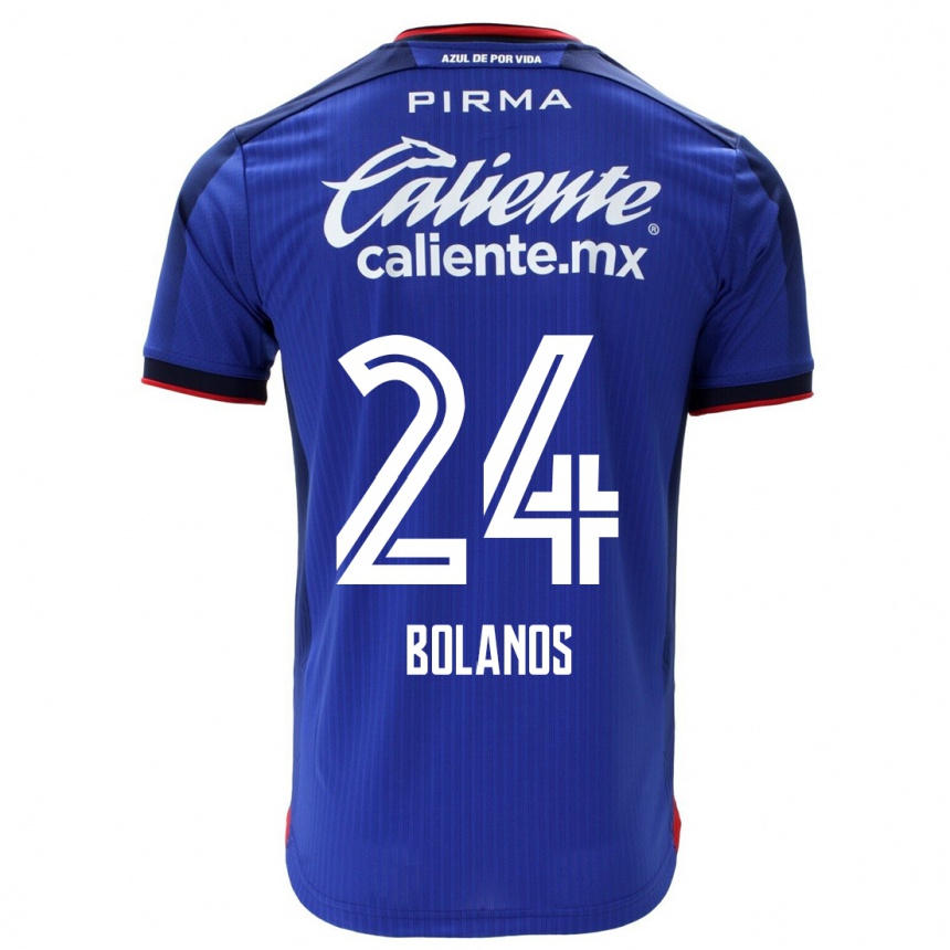 キッズフットボールジャツィリ・ボラノス#24青ホームシャツ2023/24ジャージーユニフォーム