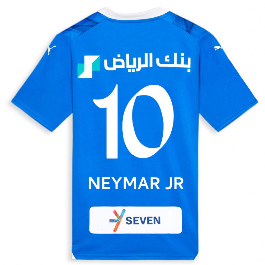 キッズフットボールネイマール#10青ホームシャツ2023/24ジャージーユニフォーム