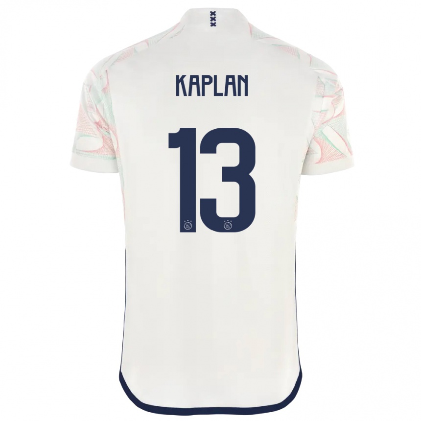 キッズフットボールアフメッジャン・カプラン#13白アウェイシャツ2023/24ジャージーユニフォーム