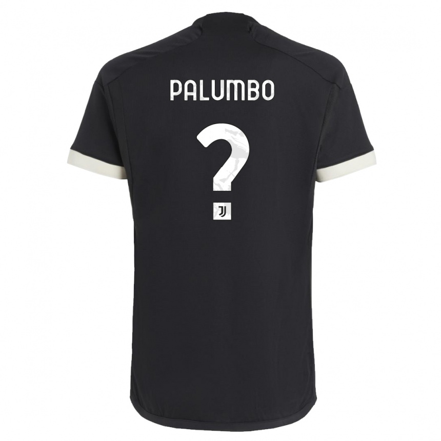 キッズフットボールマーティン・パルンボ#0黒サードユニフォームシャツ2023/24ジャージーユニフォーム