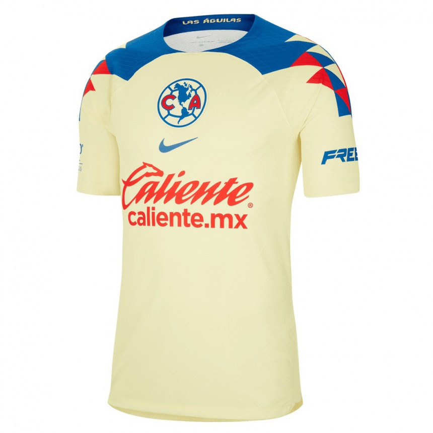 メンズフットボールキンバリー・ロドリゲス#15黄色ホームシャツ2023/24ジャージーユニフォーム