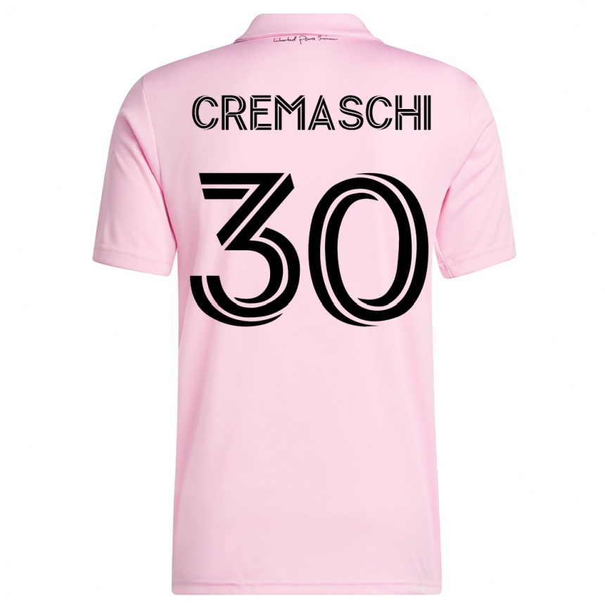 メンズフットボールベンジャミン・クレマスキ#30ピンクホームシャツ2023/24ジャージーユニフォーム