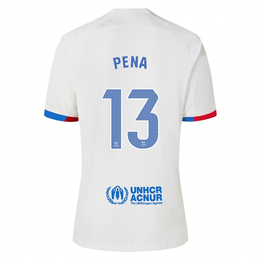 メンズフットボールイグナシオ・ペーニャ#13白アウェイシャツ2023/24ジャージーユニフォーム