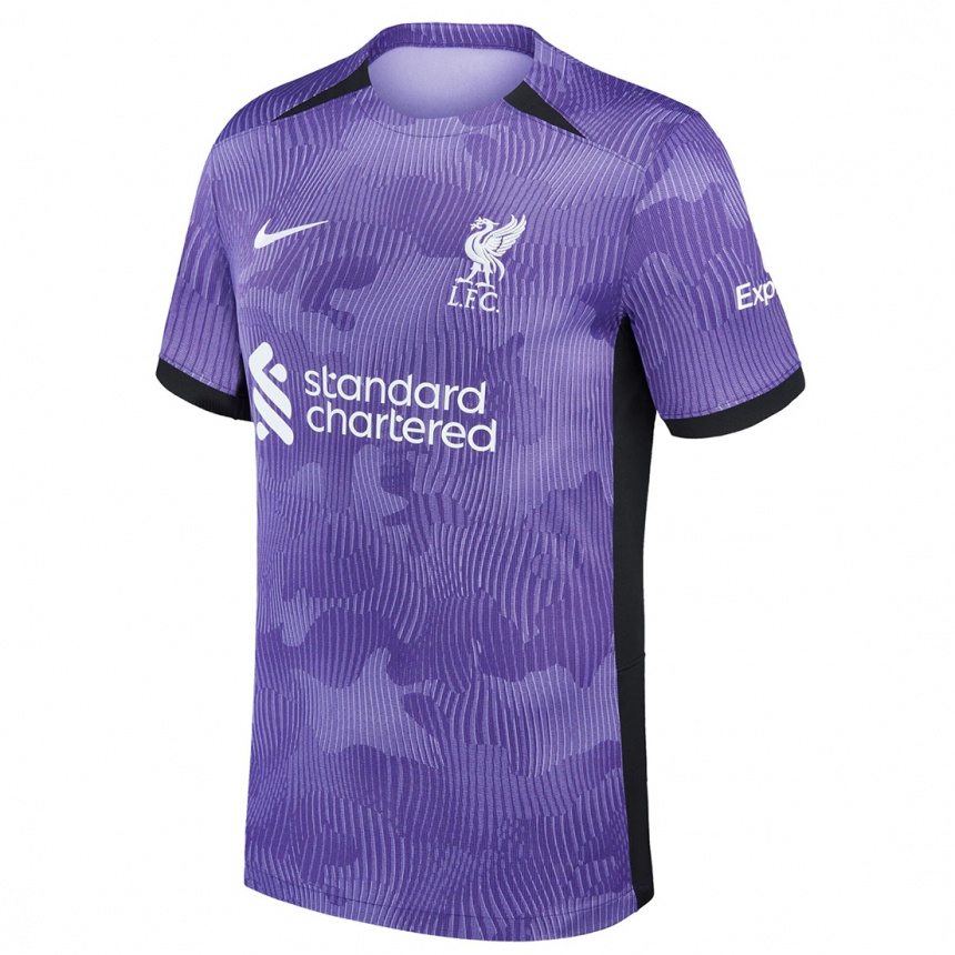 メンズフットボールセリ・ホランド#18紫サードユニフォームシャツ2023/24ジャージーユニフォーム