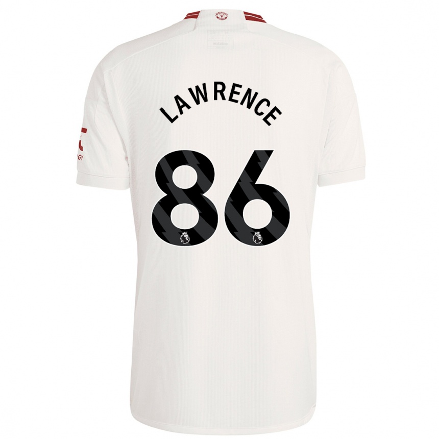メンズフットボールデマーカス・ローレンス#86白サードユニフォームシャツ2023/24ジャージーユニフォーム