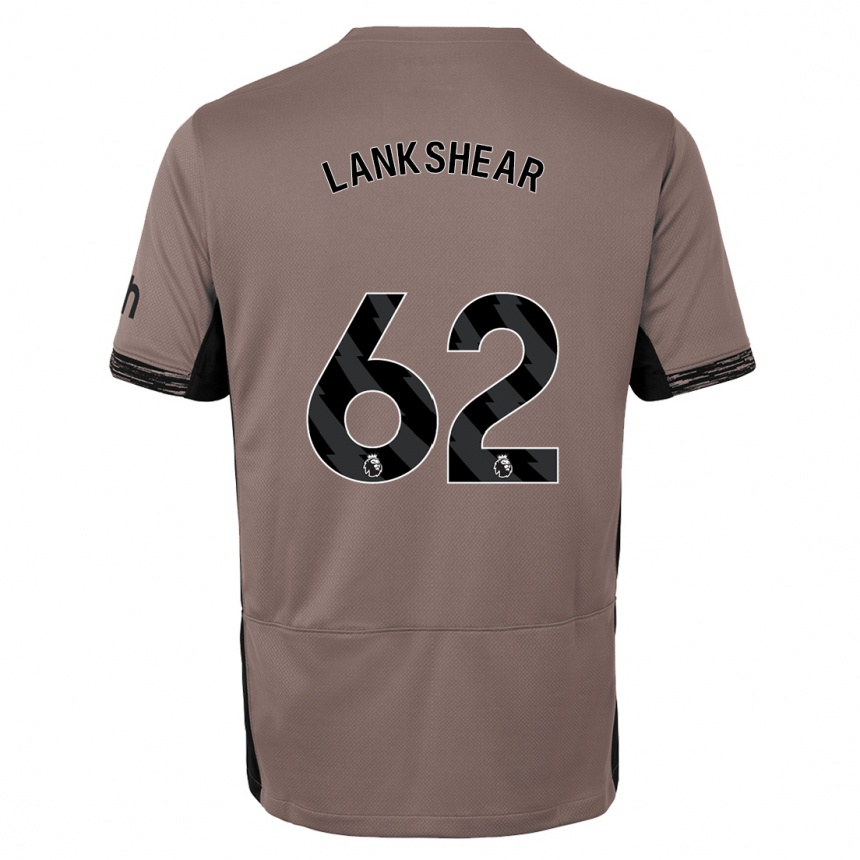 メンズフットボールウィル・ランクシャー#62ダークベージュサードユニフォームシャツ2023/24ジャージーユニフォーム