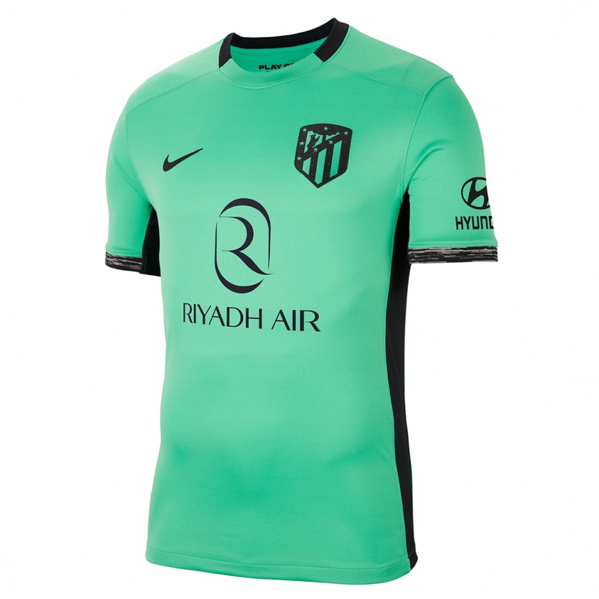 メンズフットボールゼニア・ペレス#26スプリンググリーンサードユニフォームシャツ2023/24ジャージーユニフォーム