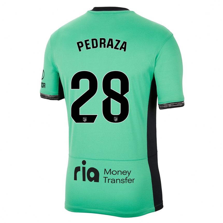 メンズフットボールアルフレド・ペドラサ#28スプリンググリーンサードユニフォームシャツ2023/24ジャージーユニフォーム