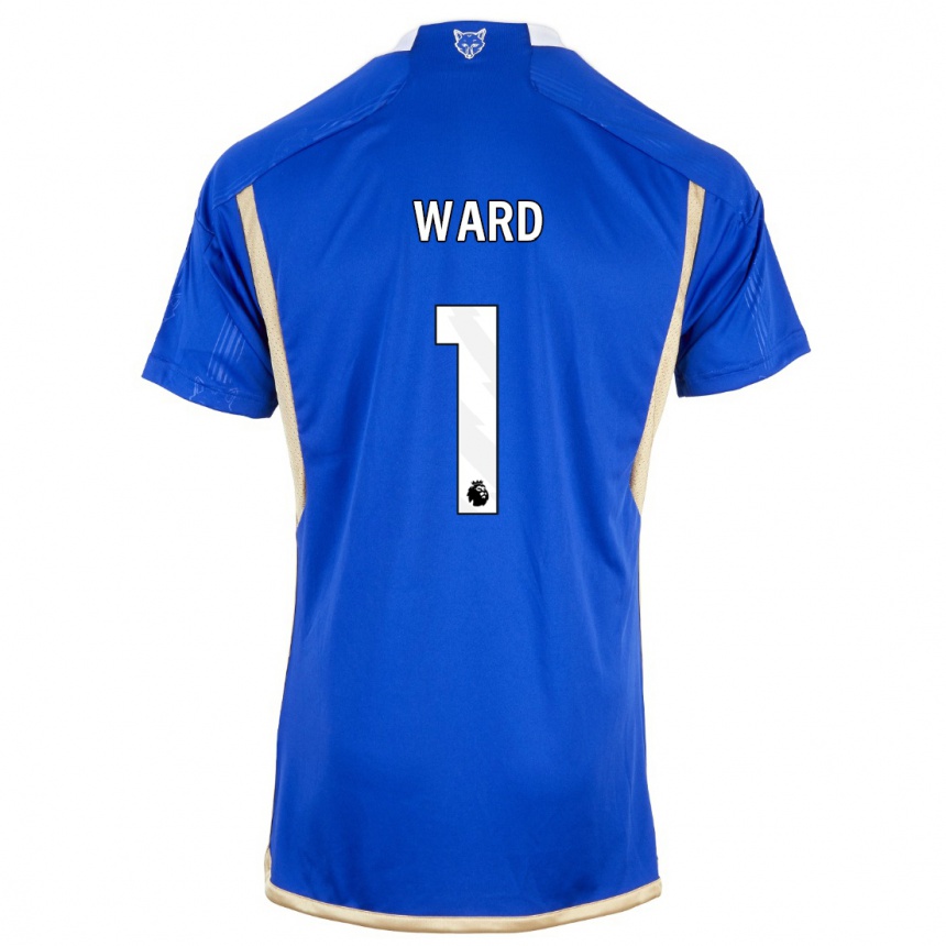 レディースフットボールダニー・ウォード#1ロイヤルブルーホームシャツ2023/24ジャージーユニフォーム